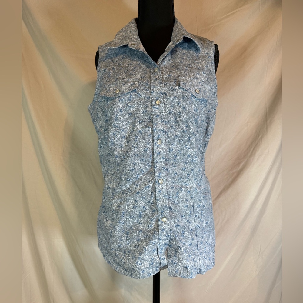 Roper Women’s Sleeveless Western Shirt 🌸‎